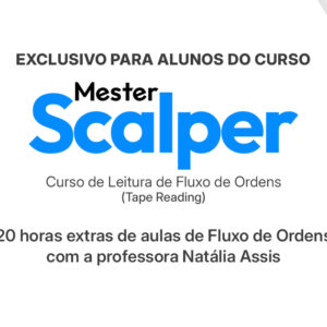 Obtenha 20 horas extras de aulas ao vivo com a Professora Natália Assis, especialista em Fluxo de Ordens.